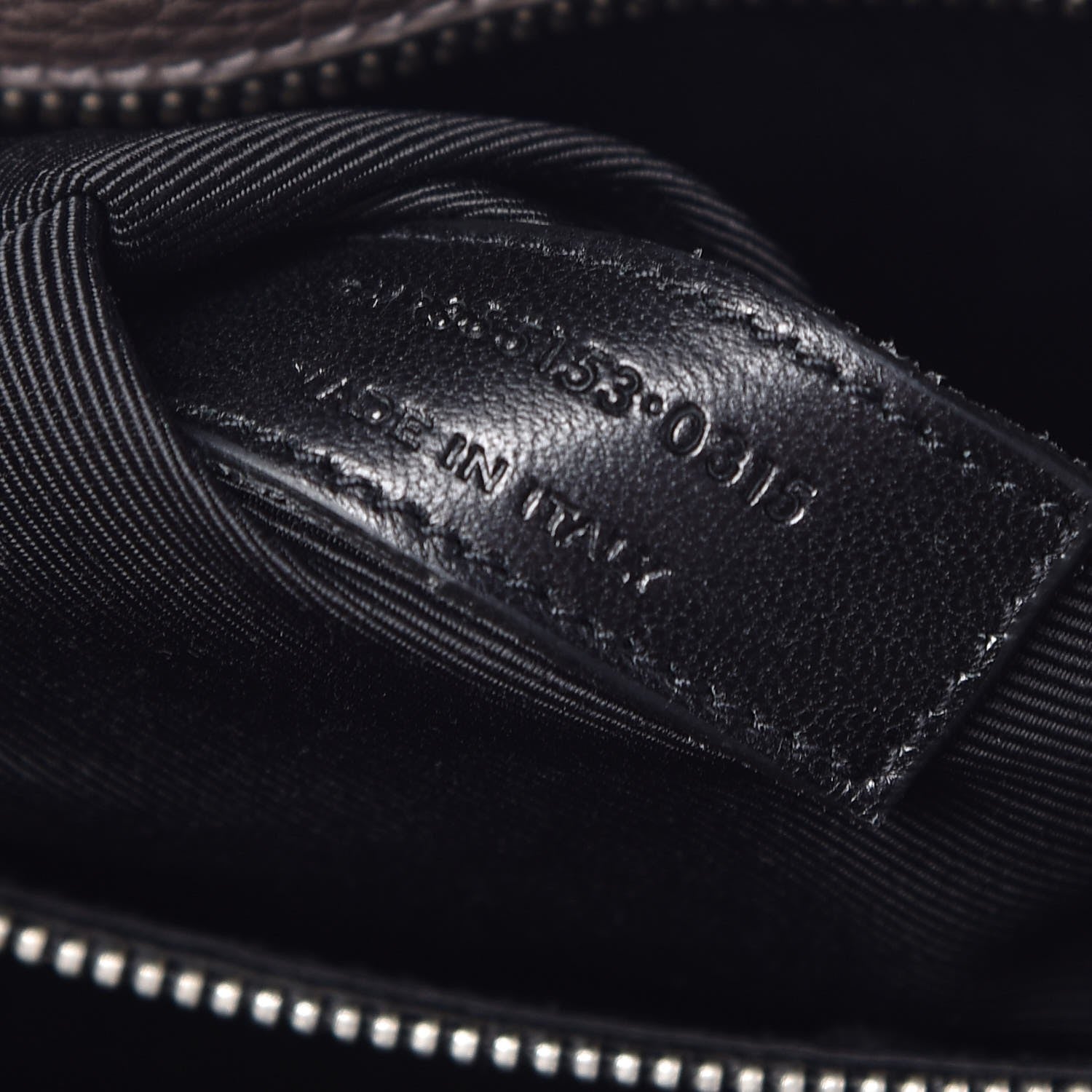 Saint Laurent Grained Calfskin Small Sac De Jour Fog 9 of 13