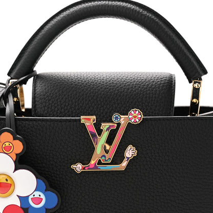 Louis Vuitton LV X TM Taurillon Superflat Capucines BB Black 6 of 9