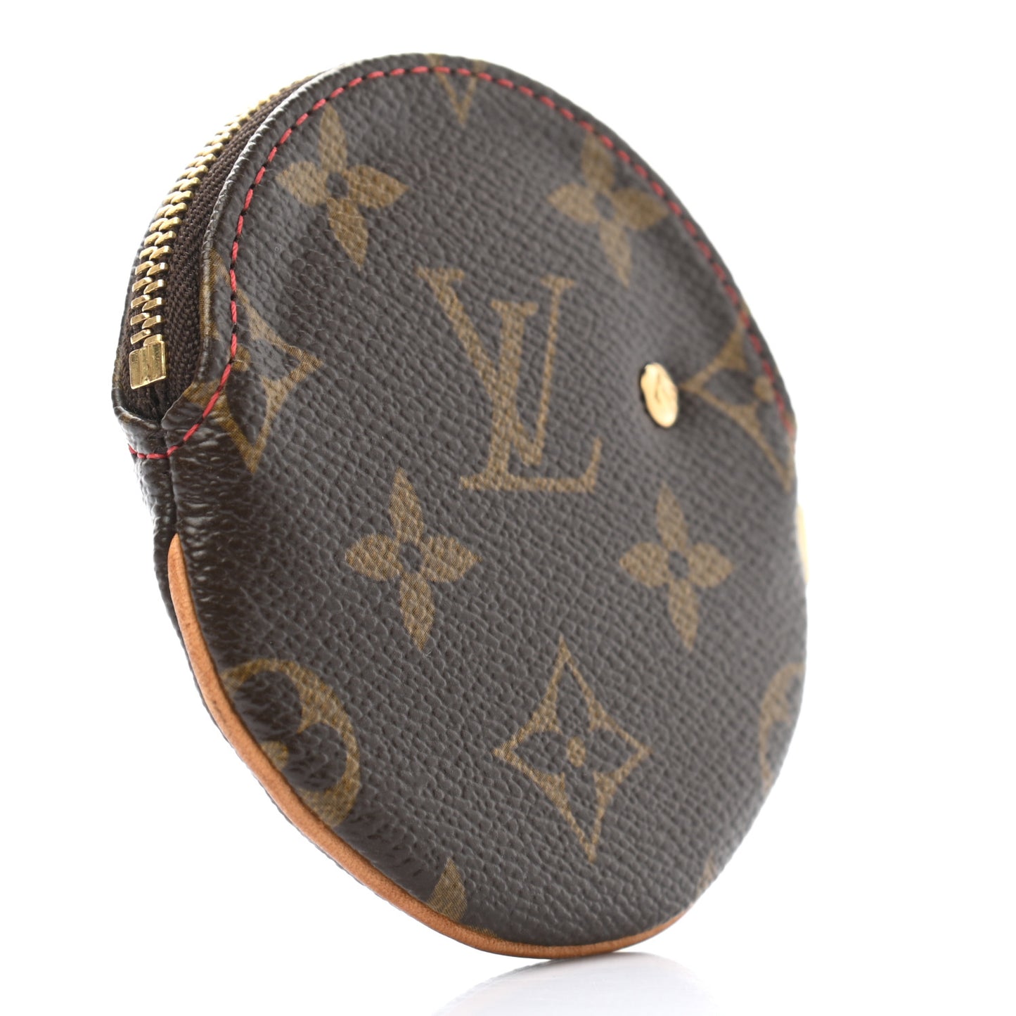 Monogram Cerises Round Coin Purse