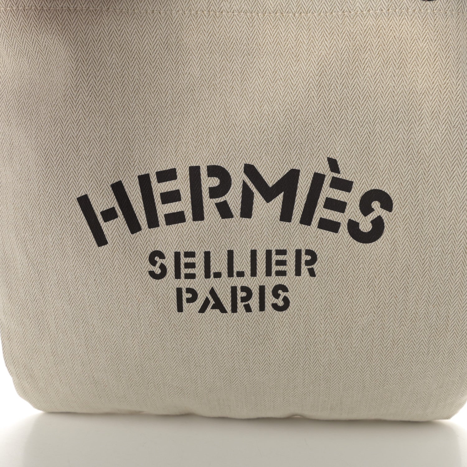 Hermes Canvas Swift Aline Grooming Bag Gold 6 of 11