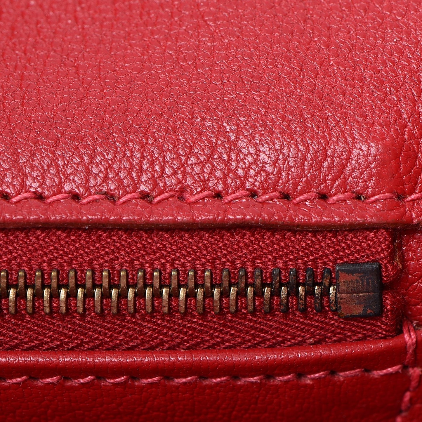Taurillon Clemence Birkin 40 Rouge Casaque