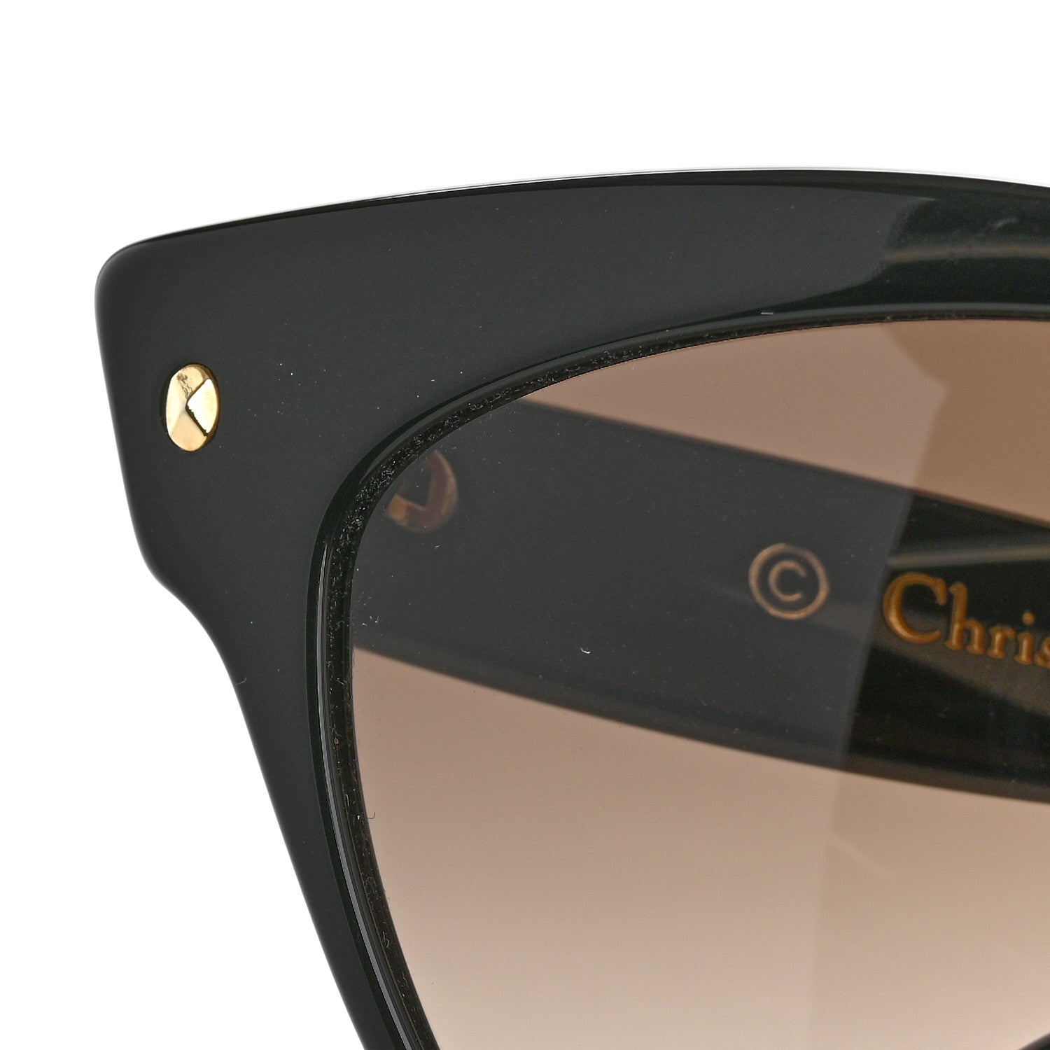 Christian Dior Acrylic Les Marquises Mohotani Sunglasses Black 9 of 10