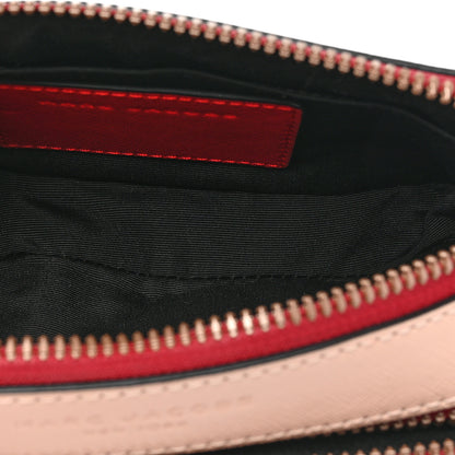 Marc Jacobs Saffiano Small Snapshot Camera Bag Red Beige 5 of 14