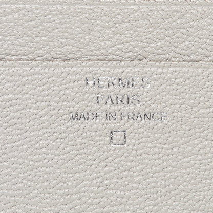 Hermes Matte Alligator MC2 Euclide Card Holder Beton 6 of 8