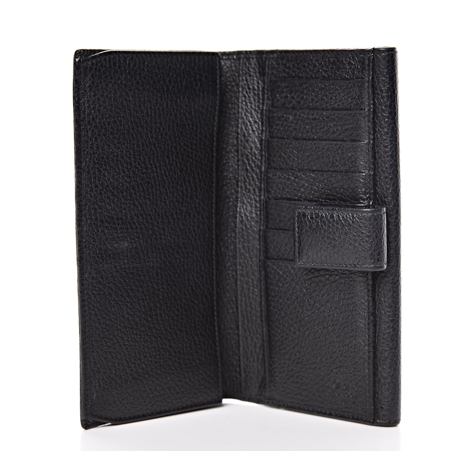 Gucci Calfskin Monogram Blondie Continental Wallet Black 5 of 8
