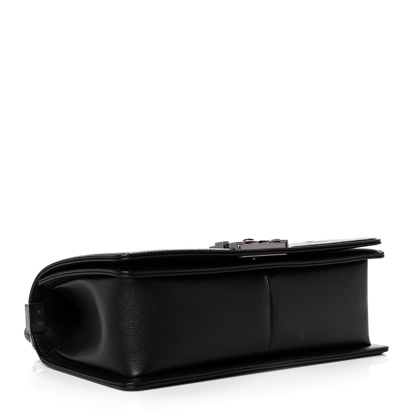 Caviar Quilted Medium Boy Flap Black