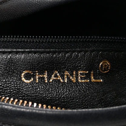 Chanel Lambskin Quilted Tassel Camera Case Black Black 6 of 12
