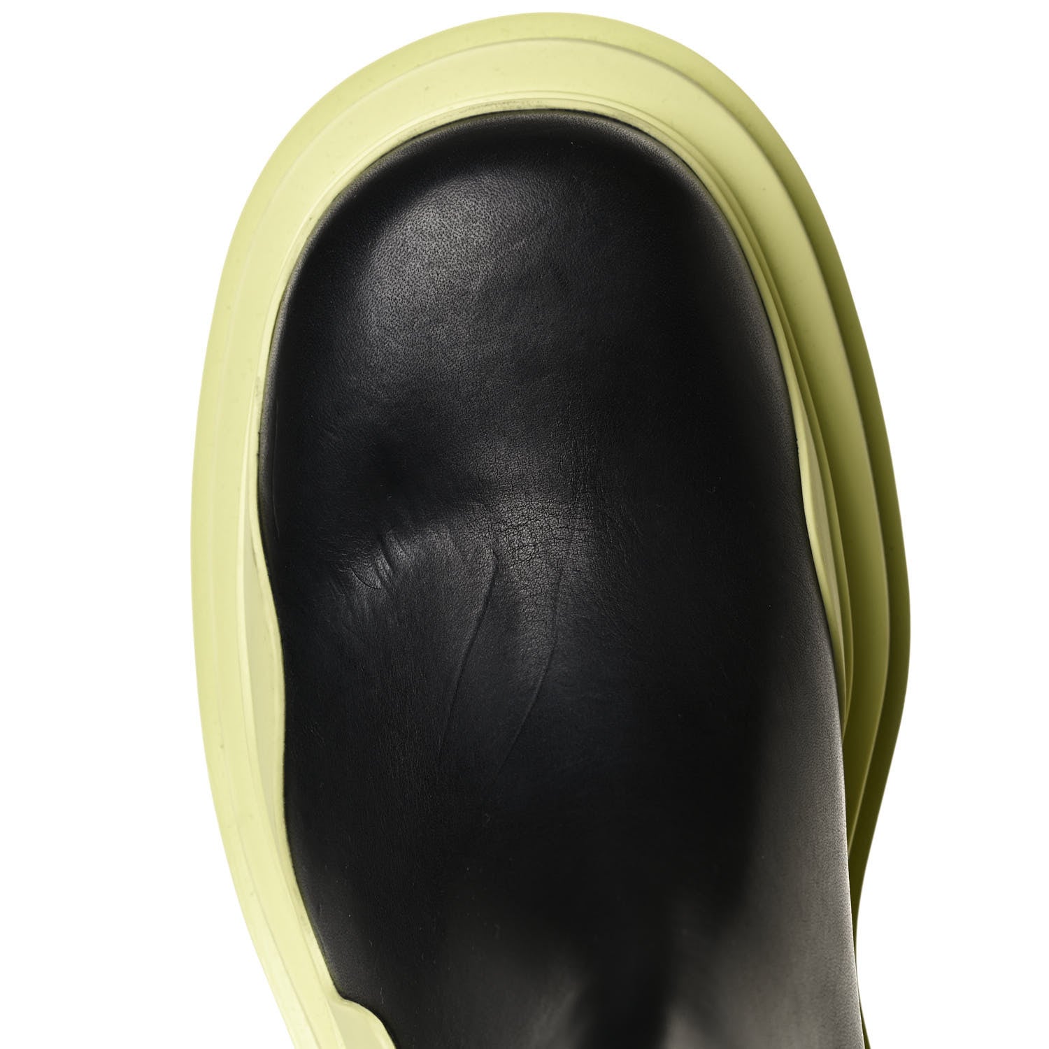 Bottega Veneta Calfskin The Tire Chelsea Boots 39 Black Seagrass 10 of 10