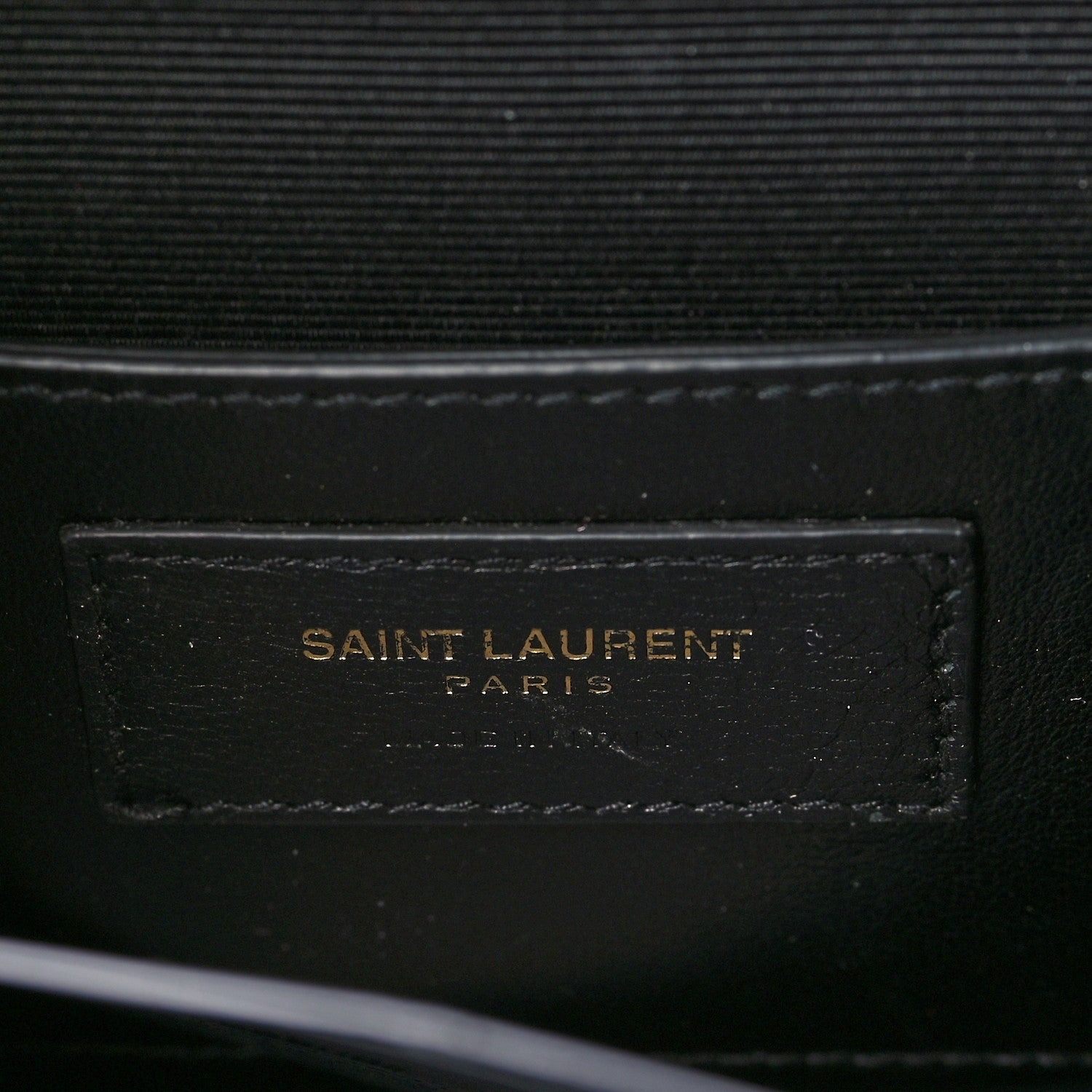 Saint Laurent Grain De Poudre Matelasse Chevron Medium Monogram Satchel Blue 6 of 8