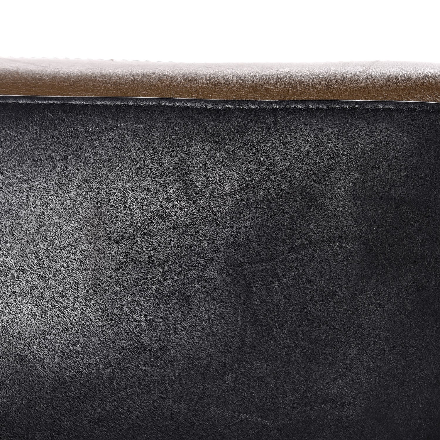 Celine Satin Calfskin Suede Mini Tri-Color Luggage Beige 11 of 21
