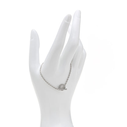 Hermes 18K White Gold Diamond Finesse Bracelet SH 2 of 5
