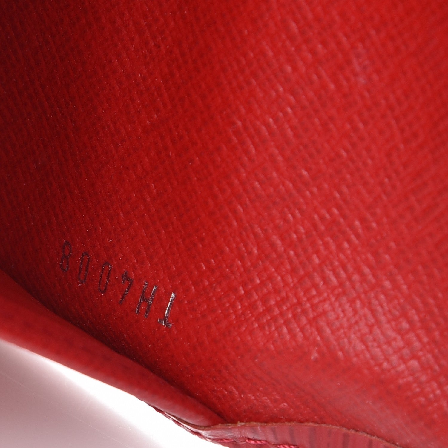 Louis Vuitton Epi Porte Tresor International Wallet Rouge 7 of 7