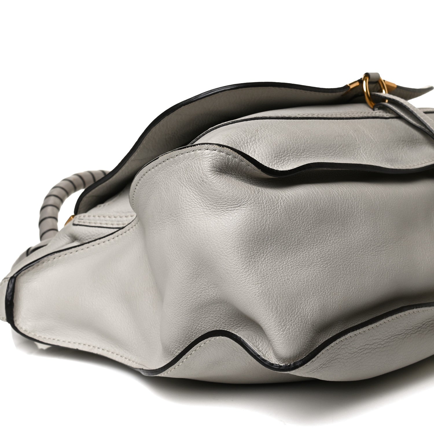 Chloe Calfskin Large Marcie Satchel Dove 18 of 38