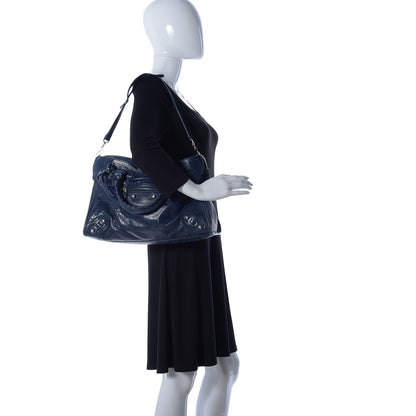 Balenciaga Agneau Giant 12 Silver Hardware City Bleu Mineral Light Bleu Mineral 2 of 20
