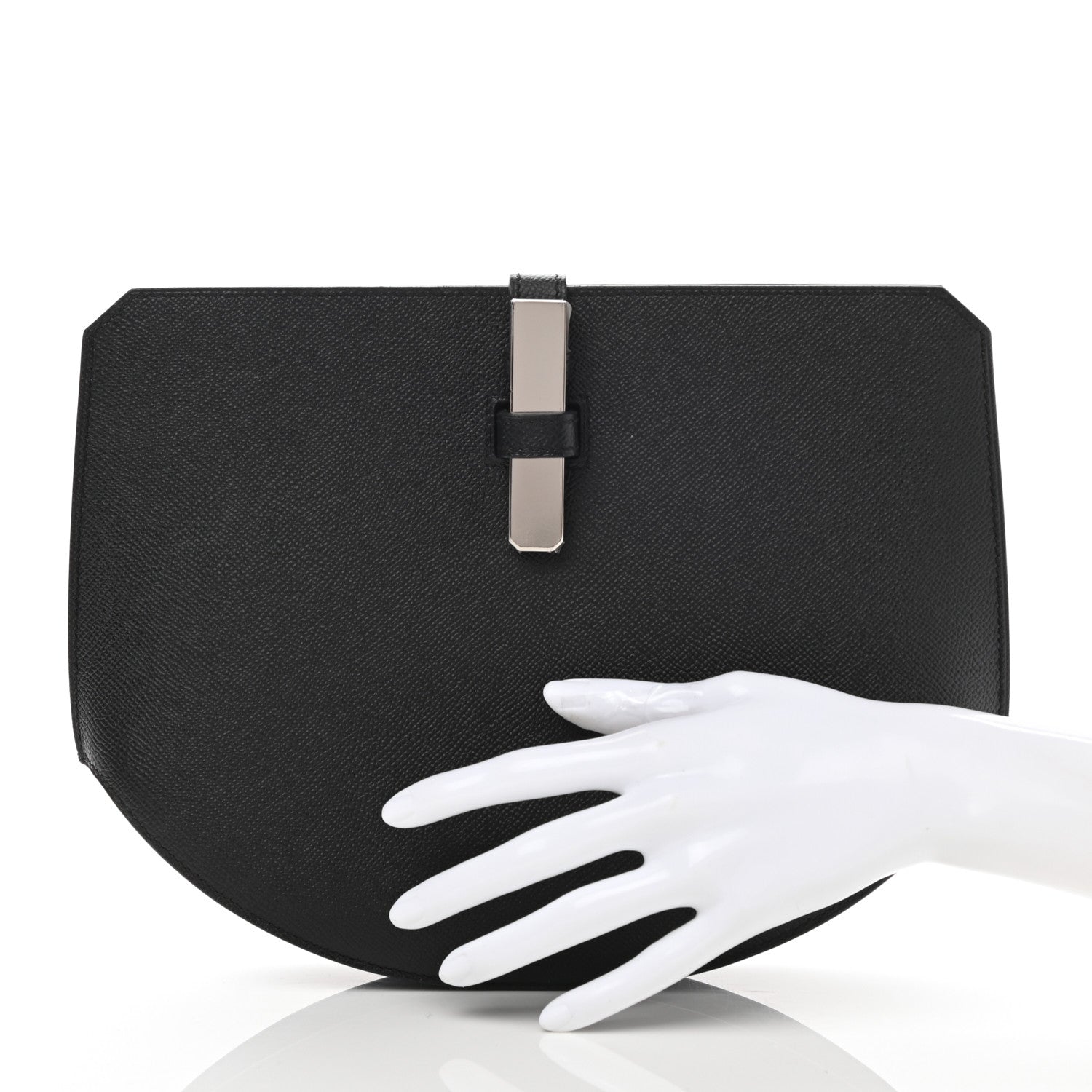 Hermes Vache Hunter Baton de Craie Pochette Black 4 of 7
