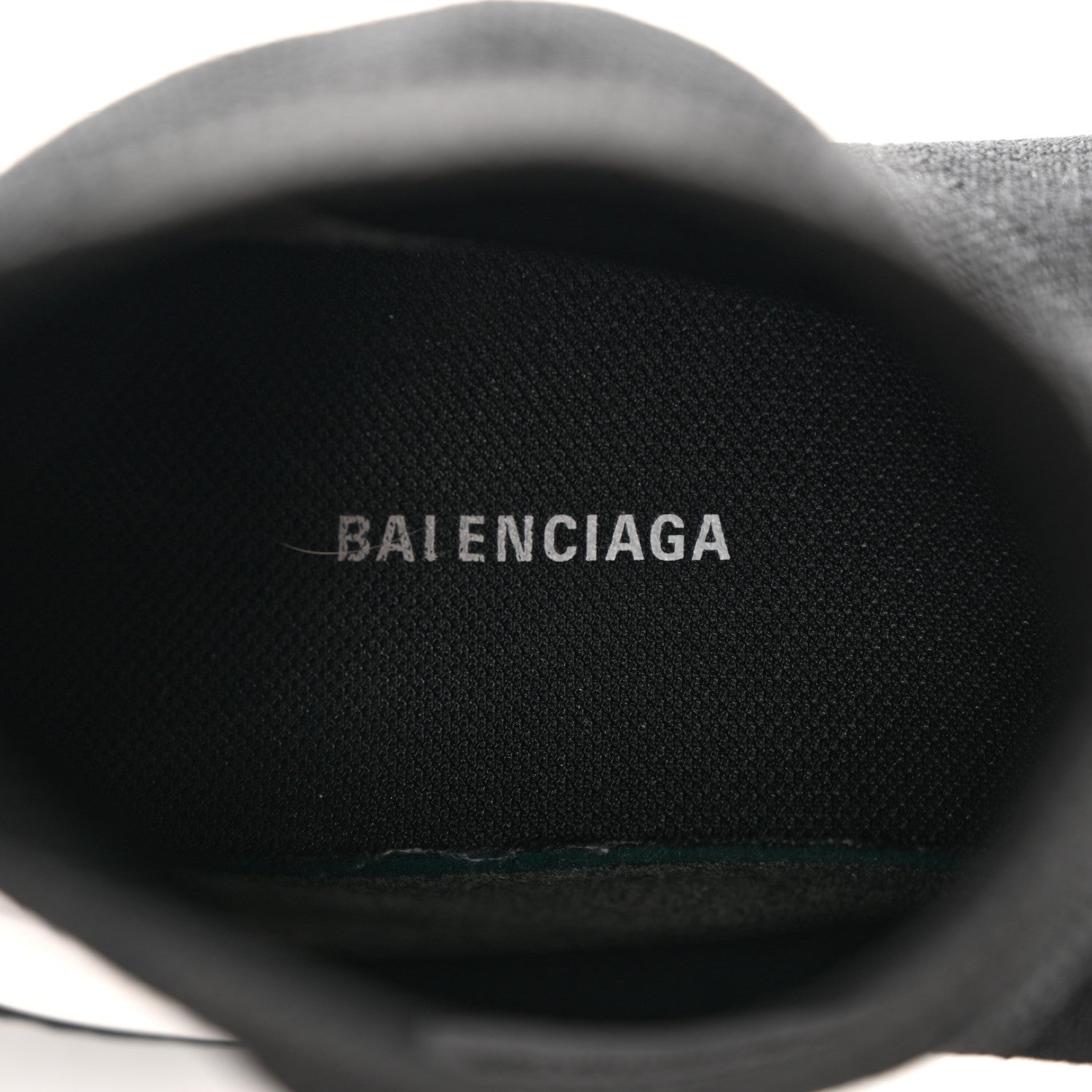 Balenciaga Neoprene Knit Womens Speed Sneakers 38 Black White 7 of 16
