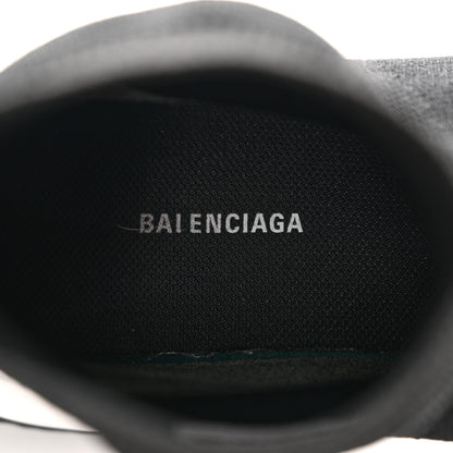 Balenciaga Neoprene Knit Womens Speed Sneakers 38 Black White 7 of 16