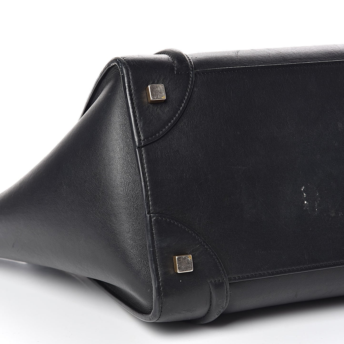 Smooth Calfskin Mini Luggage Black