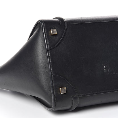 Celine Smooth Calfskin Mini Luggage Black 18 of 28