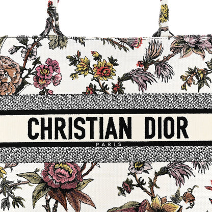 Christian Dior Canvas Jardin Botanique Embroidered Medium Book Tote Multicolor 8 of 10
