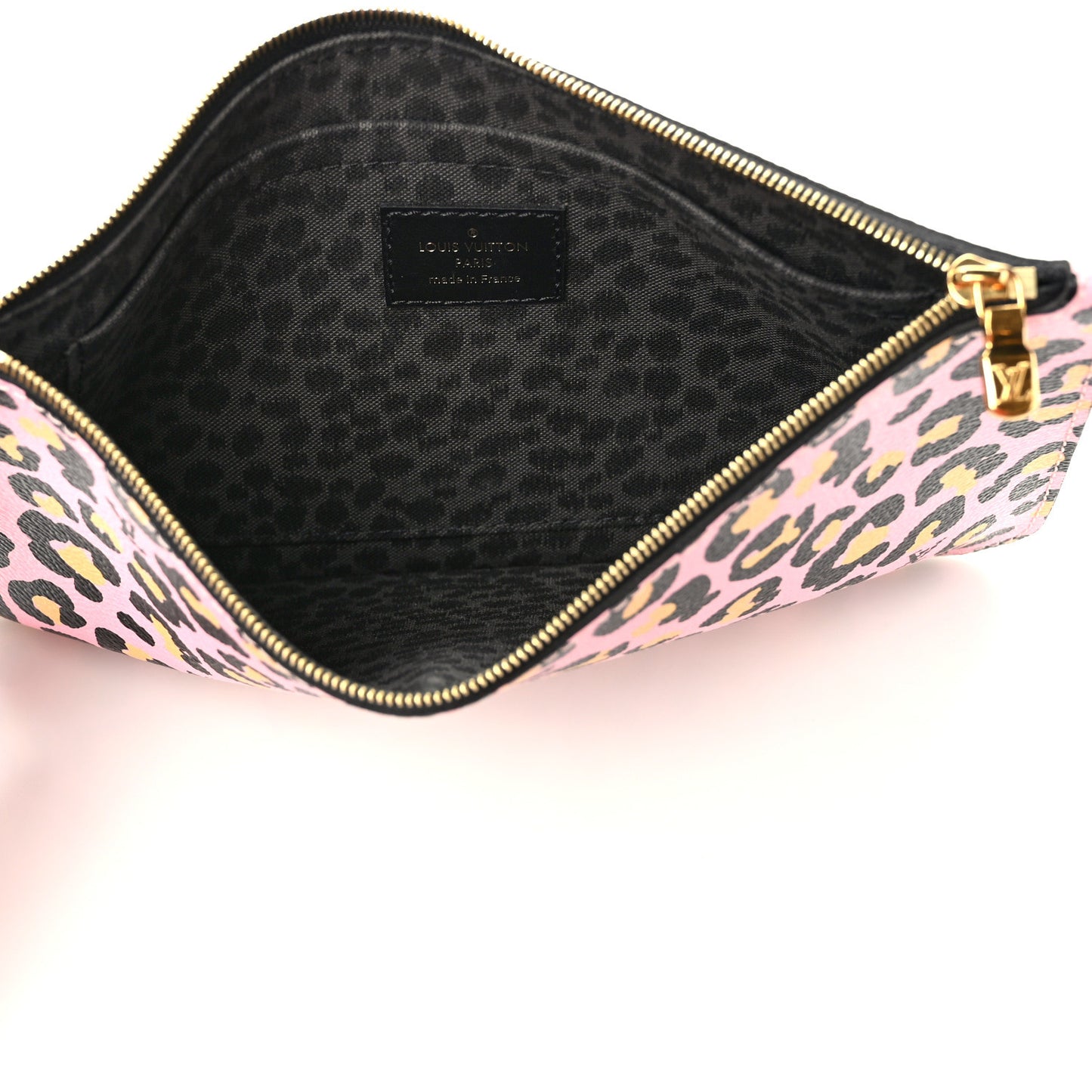 Monogram Giant Wild At Heart Neverfull MM Pochette Black