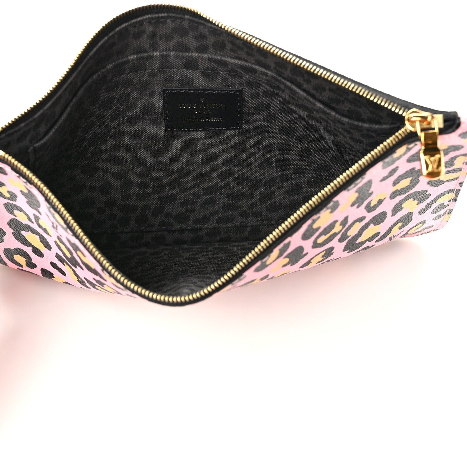 Louis Vuitton Monogram Giant Wild At Heart Neverfull MM Pochette Black 5 of 6