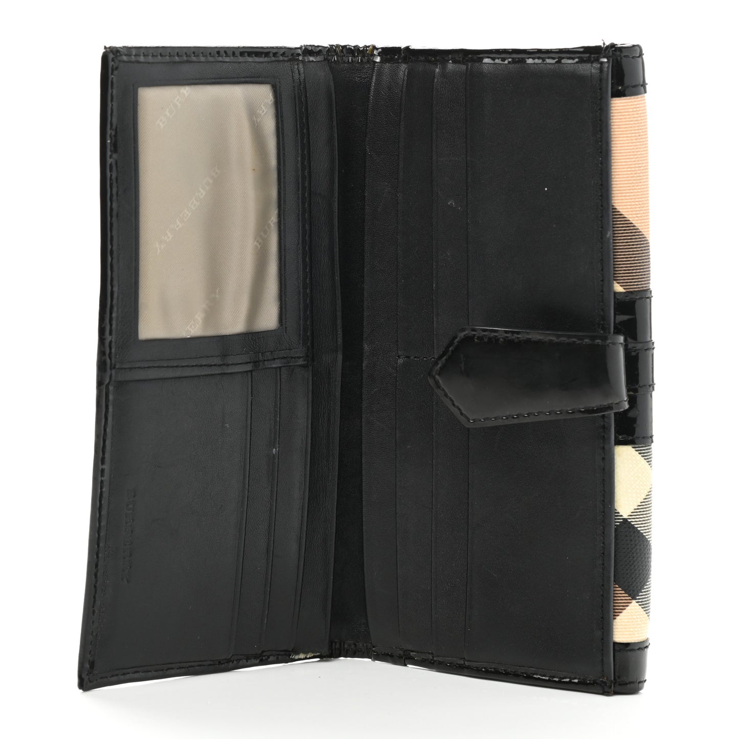 Nova Check Penrose Continental Wallet Black