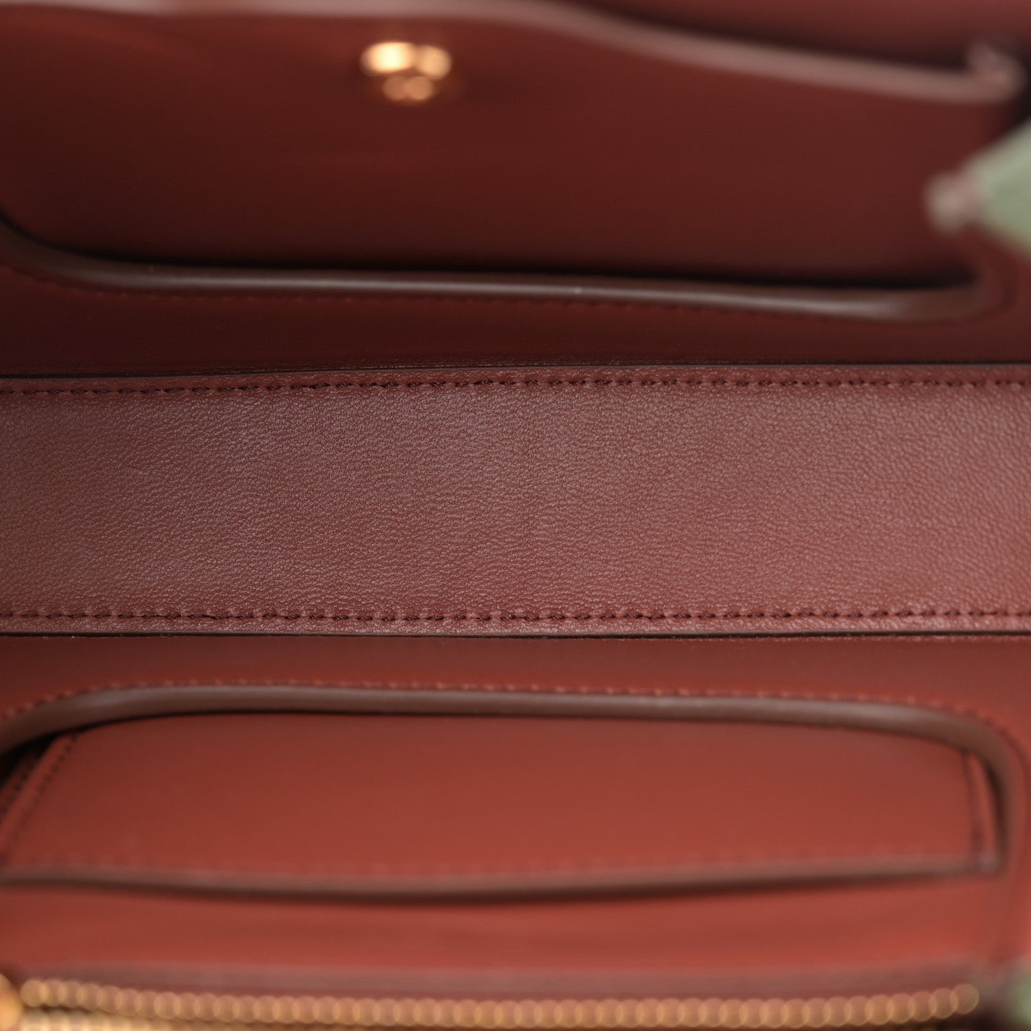 Loro Piana Smooth Calfskin Mini Ghiera Bag Dark Lichen Green Kummel 5 of 9