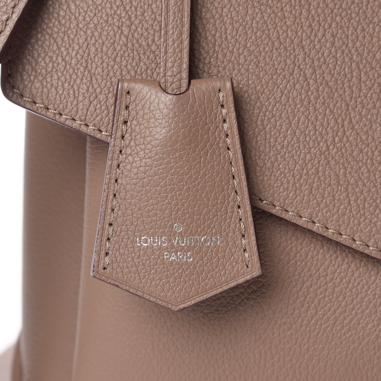 Louis Vuitton Soft Calfskin My Lockme Top Handle Taupe Glace 8 of 15