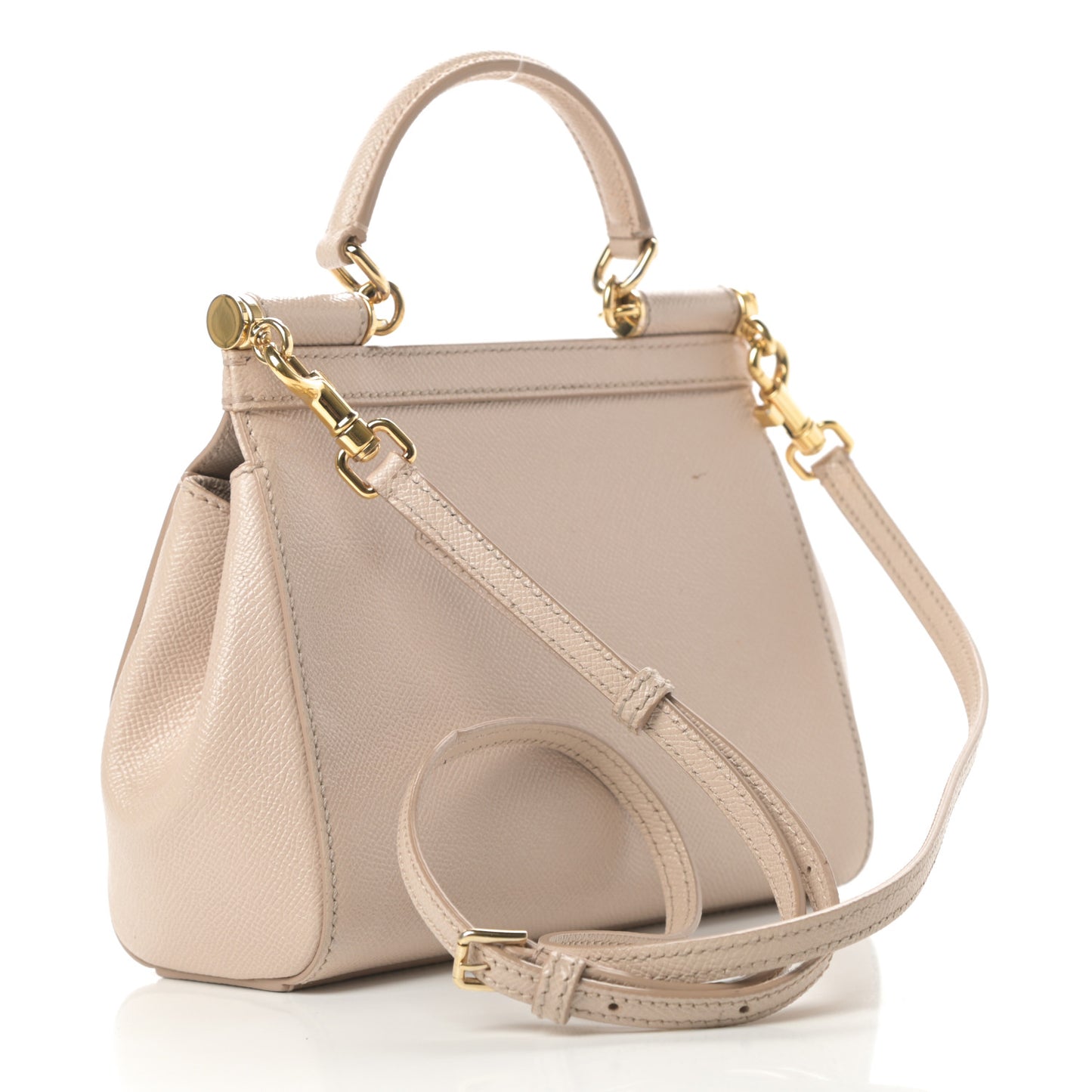 Dauphine Small Miss Sicily Satchel Rosa Carne