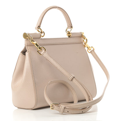 Dolce & Gabbana Dauphine Small Miss Sicily Satchel Rosa Carne 3 of 11