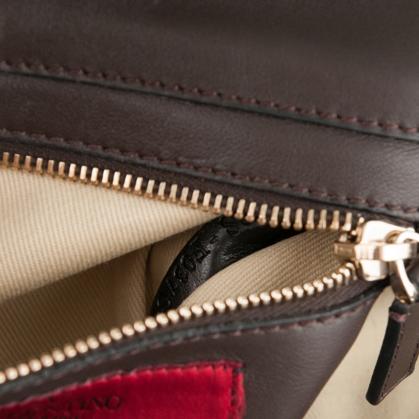 Calf Hair Leopard Print Mini Rockstud Tote Leopard