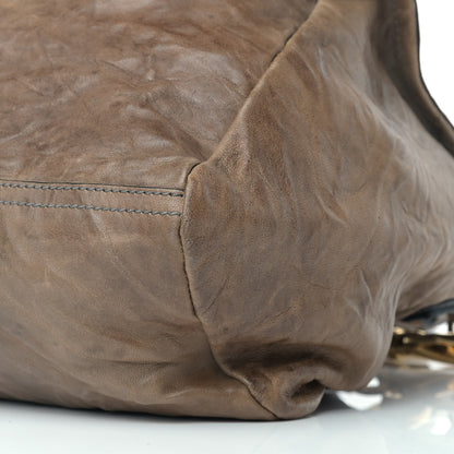 Givenchy Tumbled Sheepskin Medium Pandora Charcoal 9 of 11