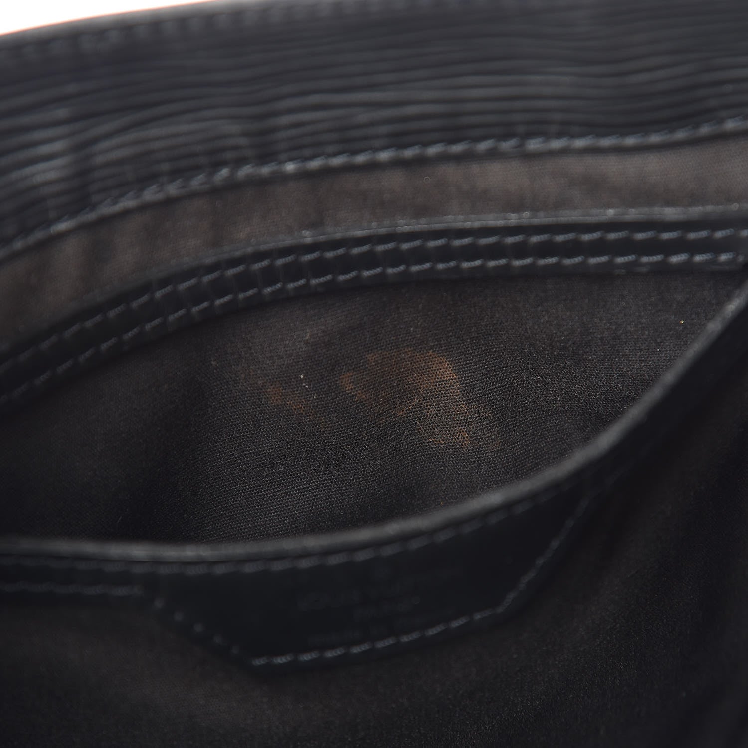 Louis Vuitton Epi Sac Plat PM Black 7 of 10