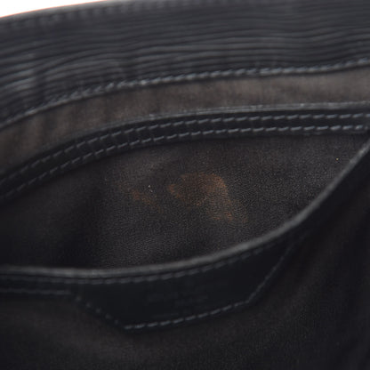 Louis Vuitton Epi Sac Plat PM Black 7 of 10