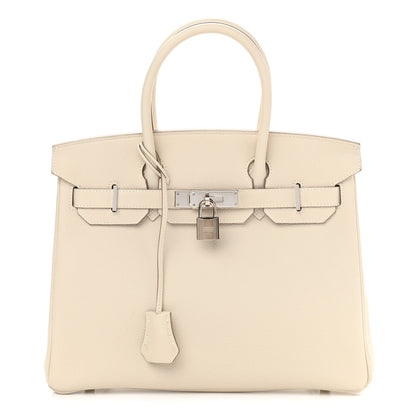 Hermes Togo Birkin 30 Craie 1 of 11