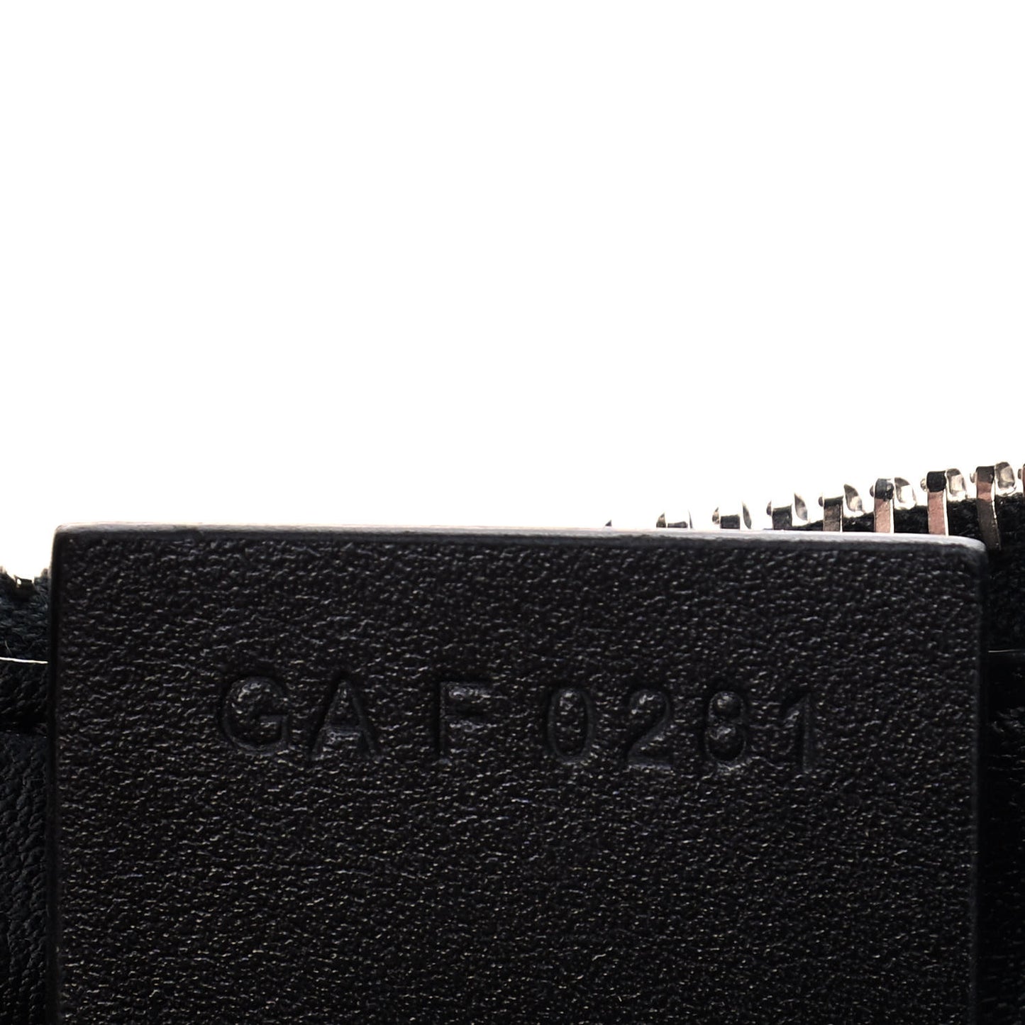 Smooth Calfskin Small Moon Cut Out Shoulder Bag Black