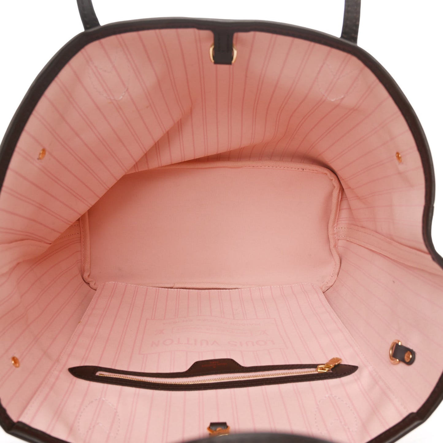 Damier Ebene Neo Neverfull MM Rose Ballerine