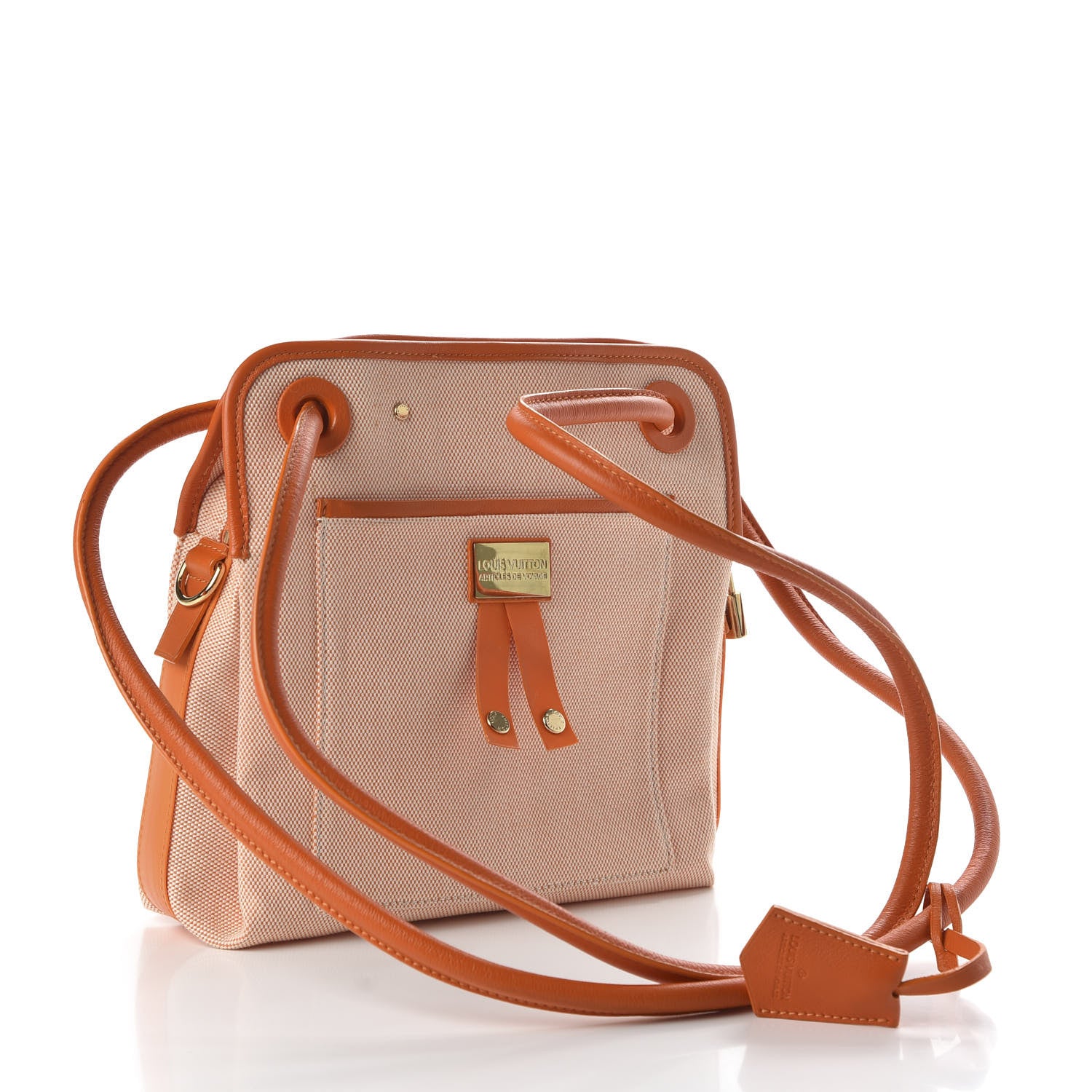 Louis Vuitton Articles De Voyage Travel Bag PM Orange 676814