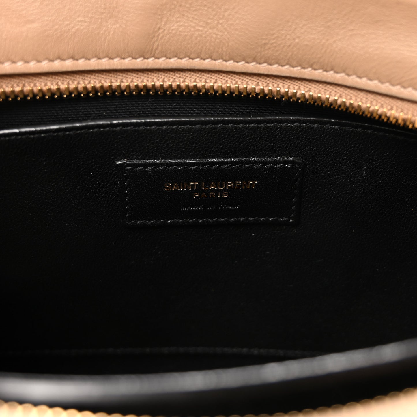 Smooth Calfskin Small East Side Tote Taupe
