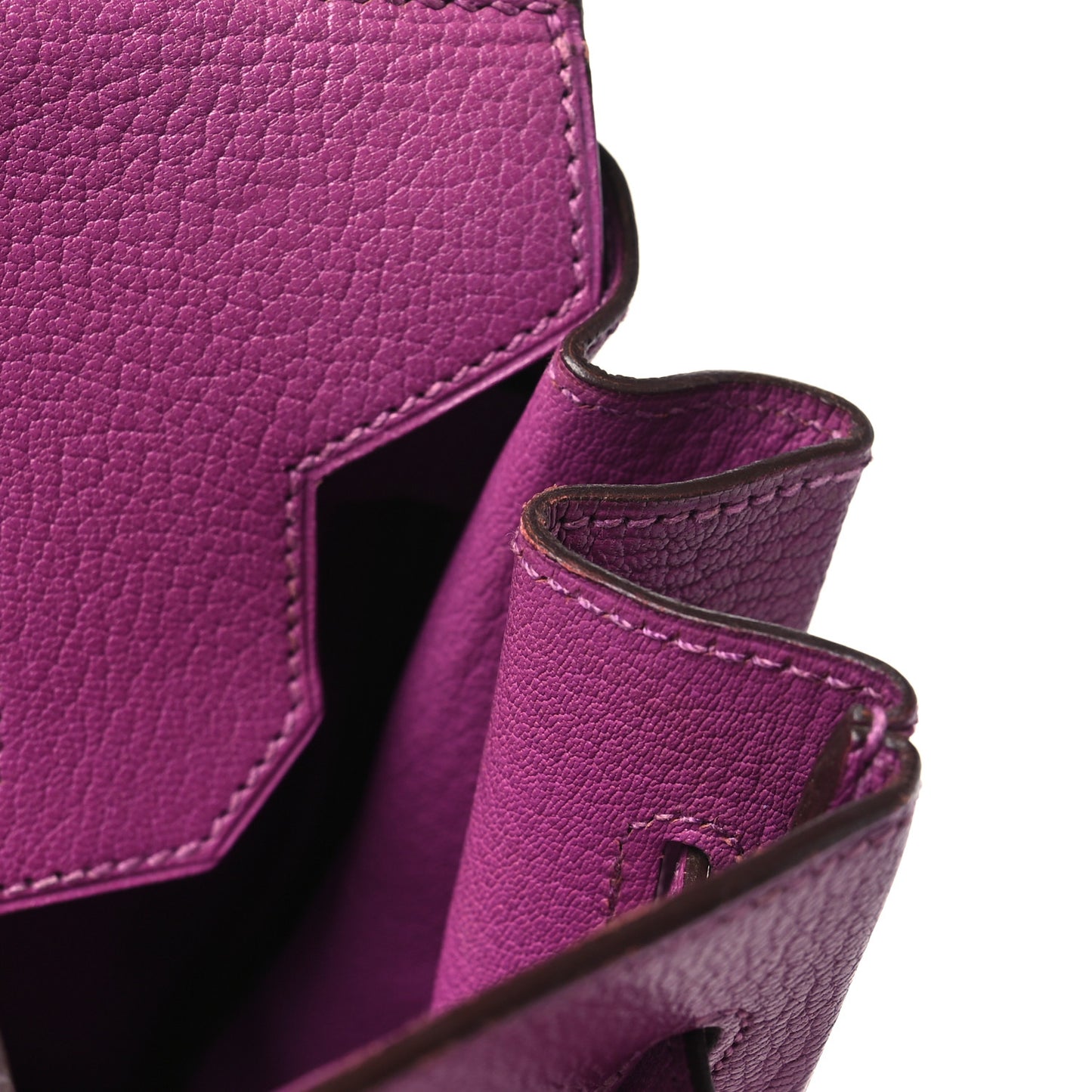 Chevre Mysore Birkin 30 Cyclamen