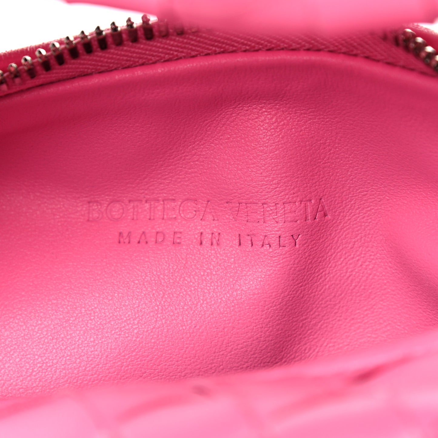 Nappa Intrecciato Mini Jodie Pink
