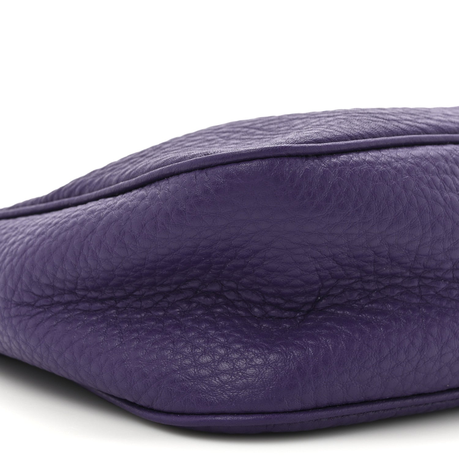Prada Vitello Daino Pochette Bag Viola 9 of 9