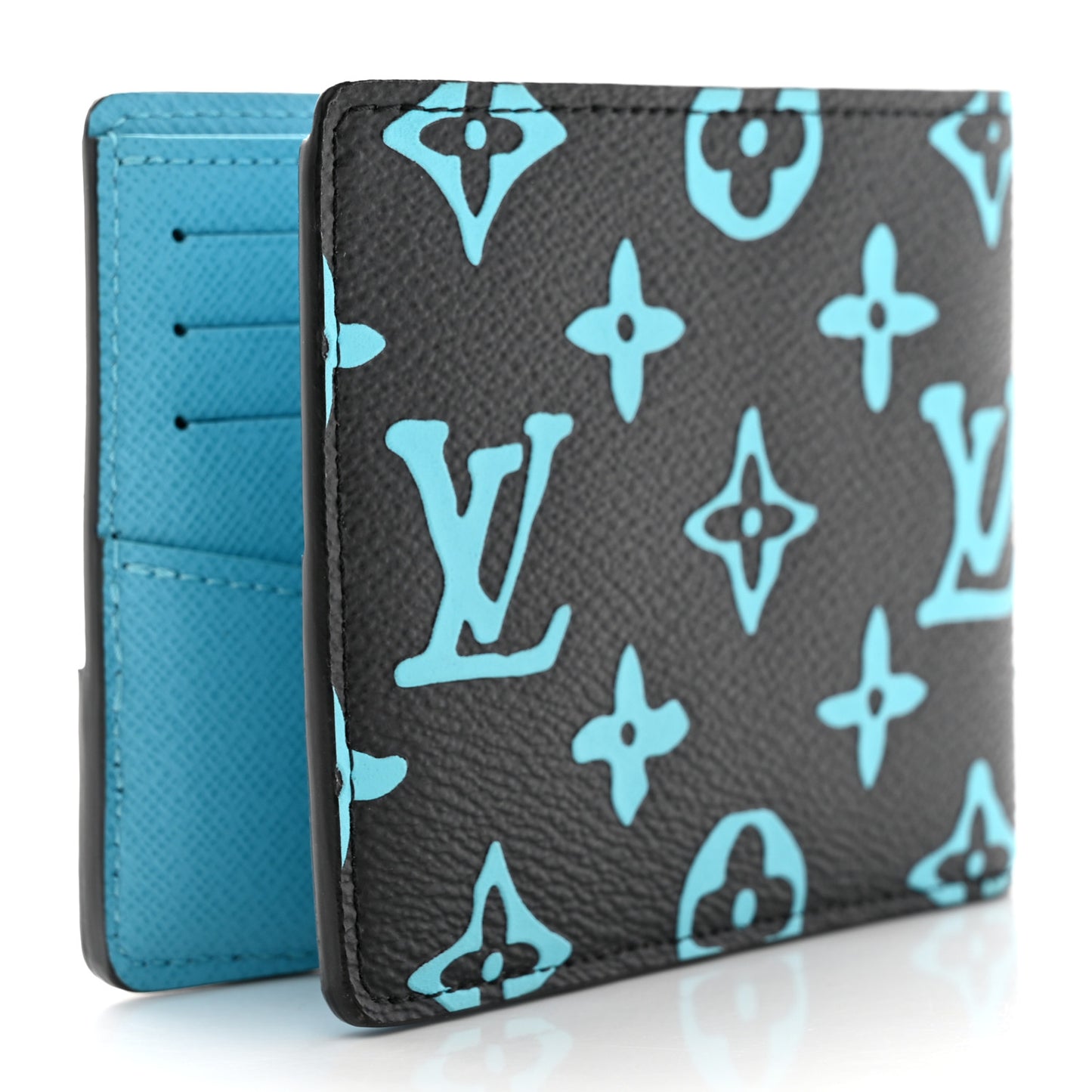 Monogram Playground Slender Wallet Black