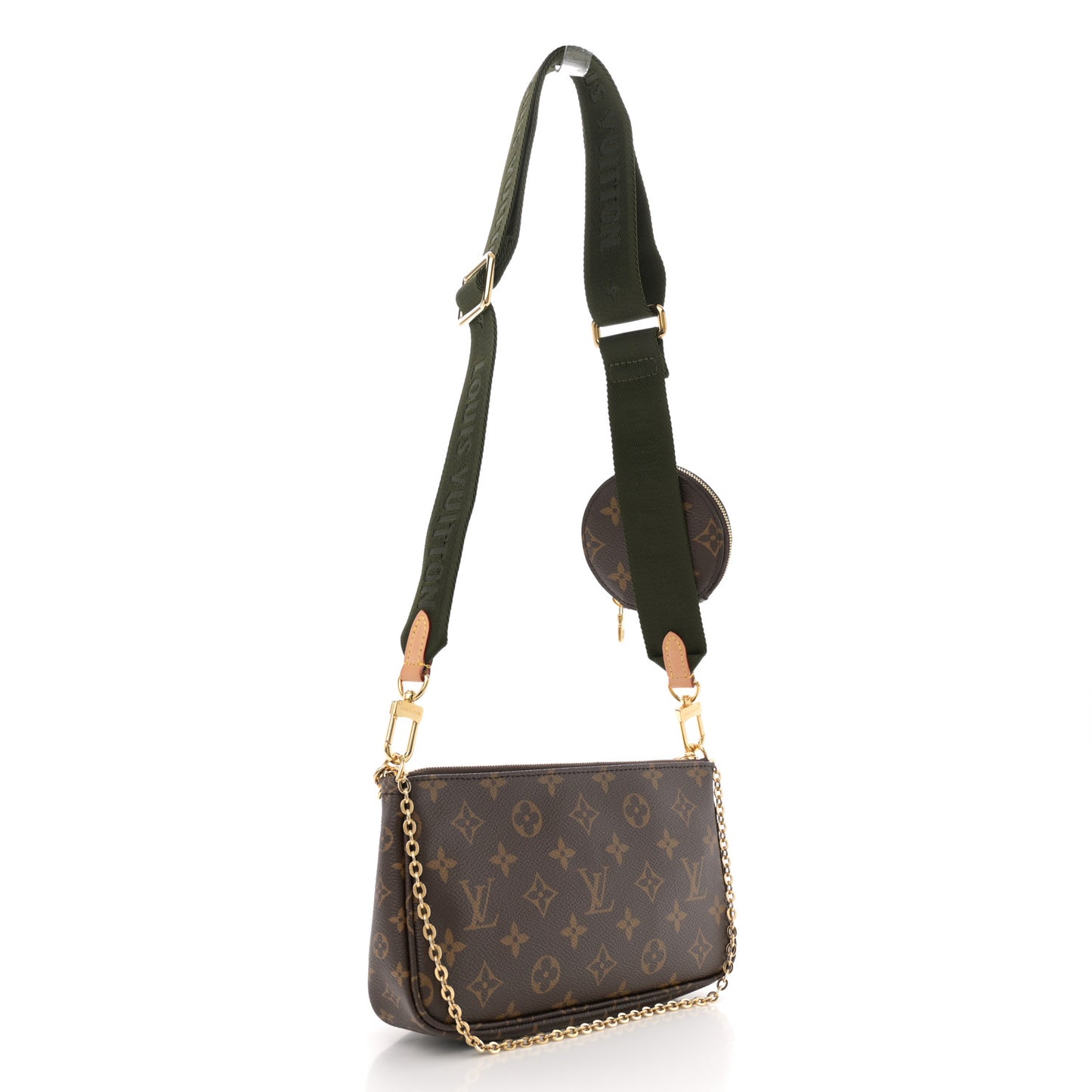 Monogram Multi Pochette Accessories Kaki