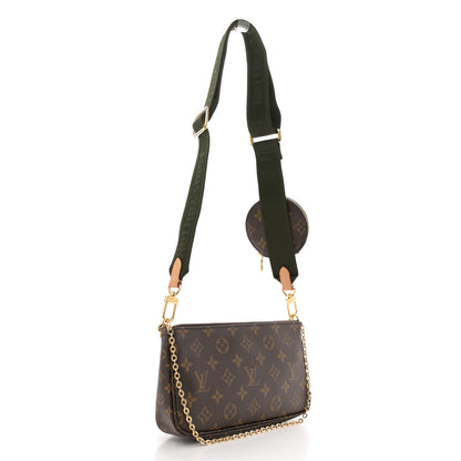 Louis Vuitton Monogram Multi Pochette Accessories Kaki 3 of 9