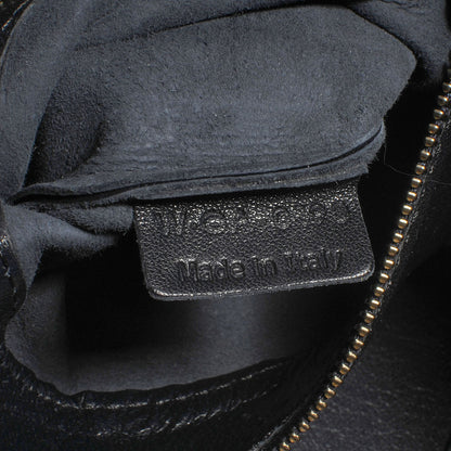 Celine Lambskin Vertical Zip Gusset Cabas Black 8 of 8