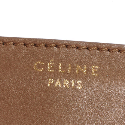 Celine Smooth Calfskin Micro Luggage Camel 7 of 10