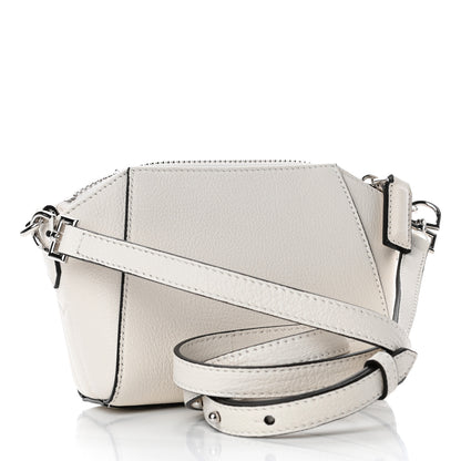 Givenchy Sugar Goatskin Nano Antigona Ivory 2 of 4