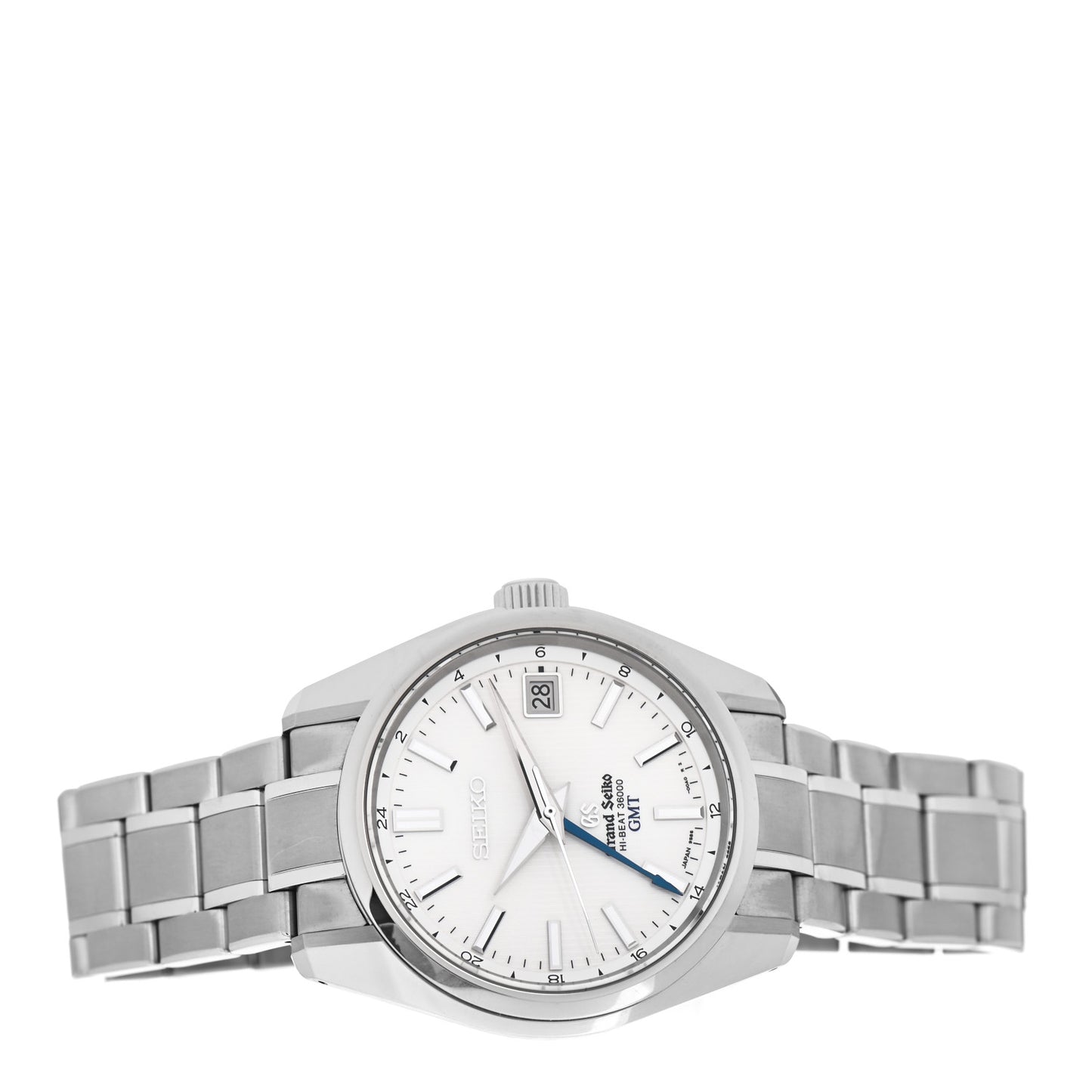 Stainless Steel 40mm Mechanical High-Beat 36000 GMT Automatic Watch SBGJ011